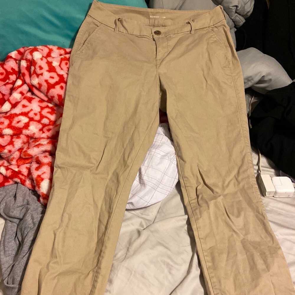 old navy khakis